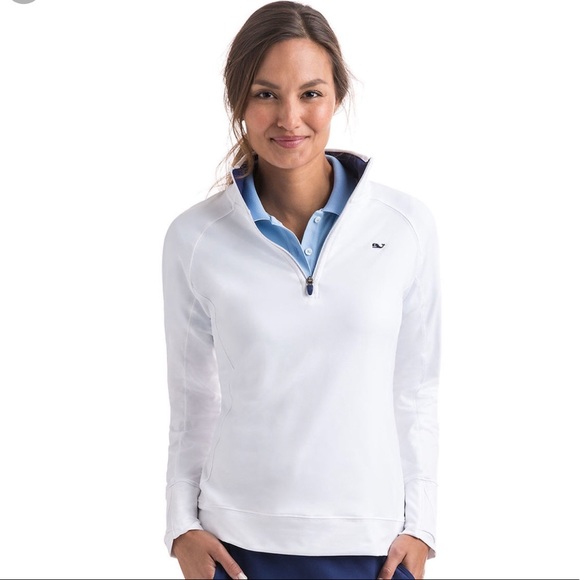 Vineyard Vines Tops - Vineyard Vines White 1/4 Zip